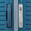 imageFramelock Max 21 CarryOn Hardshell Zipperless Luggage  Highly Secure Integrated Eazylock Mechanism  RightHeight Adjustable Handle System  360 Spinner Wheels  Airline Approved  Emerald TealBlue