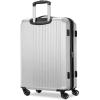 imageSamsonite Alliance SE Hardside Luggage with Spinner Wheels Lightweight CARRYON SPINNER BASS BLACKSilver