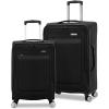 imageSamsonite Ascella 30 Softside Expandable Luggage with Spinner Wheels CO EXP Spinner BlackBlack