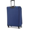 imageSamsonite Ascella 30 Softside Expandable Luggage with Spinner Wheels CO EXP Spinner BlackSapphire Blue