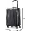imageSamsonite Centric 2 Hardside Expandable Luggage with Spinner Wheels Silver 2Piece Set 2024Black