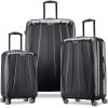imageSamsonite Centric 2 Hardside Expandable Luggage with Spinner Wheels Silver 2Piece Set 2024Black