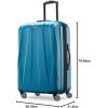 imageSamsonite Centric 2 Hardside Expandable Luggage with Spinner Wheels Silver 2Piece Set 2024Caribbean Blue