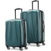 imageSamsonite Centric 2 Hardside Expandable Luggage with Spinner Wheels Silver 2Piece Set 2024Emerald Green
