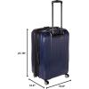 imageSamsonite Centric 2 Hardside Expandable Luggage with Spinner Wheels Silver 2Piece Set 2024True Navy