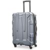 imageSamsonite Centric Hardside Expandable Luggage with Spinner Wheels Black CarryOn 20InchBlue Slate