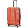 imageSamsonite Centric Hardside Expandable Luggage with Spinner Wheels Black CarryOn 20InchBurnt Orange