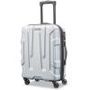 imageSamsonite Centric Hardside Expandable Luggage with Spinner Wheels Black CarryOn 20InchSilver