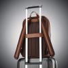 imageSamsonite Classic Leather Slim BackpackCognac