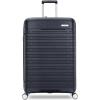 imageSamsonite Elevation Plus  CarryOn Hardside Luggage with QuickEntry Front Compartment  Scratch Resistant Polypropylene Shell AirTag Holder TSA Lock Airline Approved Cypress GreenMidnight Blue