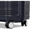 imageSamsonite Elevation Plus  CarryOn Hardside Luggage with QuickEntry Front Compartment  Scratch Resistant Polypropylene Shell AirTag Holder TSA Lock Airline Approved Cypress GreenMidnight Blue