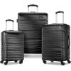 imageSamsonite Evolve SE Hardside Expandable Luggage with Double Spinner Wheels Titanium 3PC Set COMLBass Black