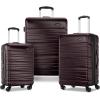 imageSamsonite Evolve SE Hardside Expandable Luggage with Double Spinner Wheels Titanium 3PC Set COMLCordovan