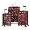 imageSamsonite Evolve SE Hardside Expandable Luggage with Double Spinner Wheels Titanium 3PC Set COMLMatte Burgundy