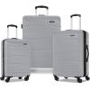 imageSamsonite Evolve SE Hardside Expandable Luggage with Double Spinner Wheels Titanium 3PC Set COMLTitanium