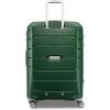 imageSamsonite Freeform 2Piece Luggage Set  CarryOn ampamp Large Checked Luggage with Dual Spinner Wheels  Durable Polypropylene Hardshell  TSA Lock AirlineApproved  Expandable Hard Shell  Light GreyPine Green