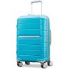 imageSamsonite Freeform 2Piece Luggage Set  CarryOn ampamp Large Checked Luggage with Dual Spinner Wheels  Durable Polypropylene Hardshell  TSA Lock AirlineApproved  Expandable Hard Shell  Light GreyOcean Blue