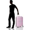 imageSamsonite Freeform 2Piece Luggage Set  CarryOn ampamp Large Checked Luggage with Dual Spinner Wheels  Durable Polypropylene Hardshell  TSA Lock AirlineApproved  Expandable Hard Shell  Light GreyPink Rose