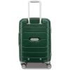 imageSamsonite Freeform 2Piece Luggage Set  CarryOn ampamp Large Checked Luggage with Dual Spinner Wheels  Durable Polypropylene Hardshell  TSA Lock AirlineApproved  Expandable Hard Shell  Light GreyPine Green