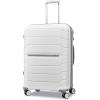 imageSamsonite Freeform 2Piece Luggage Set  CarryOn ampamp Large Checked Luggage with Dual Spinner Wheels  Durable Polypropylene Hardshell  TSA Lock AirlineApproved  Expandable Hard Shell  Light GreyWhite
