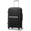 imageSamsonite Freeform 2Piece Luggage Set  CarryOn ampamp Large Checked Luggage with Dual Spinner Wheels  Durable Polypropylene Hardshell  TSA Lock AirlineApproved  Expandable Hard Shell  Light GreyBlack