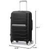 imageSamsonite Freeform 2Piece Luggage Set  CarryOn ampamp Large Checked Luggage with Dual Spinner Wheels  Durable Polypropylene Hardshell  TSA Lock AirlineApproved  Expandable Hard Shell  Light GreyBlack