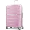 imageSamsonite Freeform 2Piece Luggage Set  CarryOn ampamp Large Checked Luggage with Dual Spinner Wheels  Durable Polypropylene Hardshell  TSA Lock AirlineApproved  Expandable Hard Shell  Light GreyPink Rose