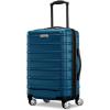 imageSamsonite Omni 2 24Inch Medium Checked Hardside Luggage with 360 Spinner Wheels  Scratch Resistant Hardshell  TSA Lock  Expandable Polycarbonate Shell for Lightweight Travel  Midnight BlackLagoon Blue