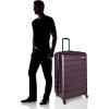 imageSamsonite Omni 2 24Inch Medium Checked Hardside Luggage with 360 Spinner Wheels  Scratch Resistant Hardshell  TSA Lock  Expandable Polycarbonate Shell for Lightweight Travel  Midnight BlackPurple