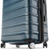 imageSamsonite Omni 2 24Inch Medium Checked Hardside Luggage with 360 Spinner Wheels  Scratch Resistant Hardshell  TSA Lock  Expandable Polycarbonate Shell for Lightweight Travel  Midnight BlackNova Teal