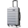 imageSamsonite Omni 2 24Inch Medium Checked Hardside Luggage with 360 Spinner Wheels  Scratch Resistant Hardshell  TSA Lock  Expandable Polycarbonate Shell for Lightweight Travel  Midnight BlackArctic Silver