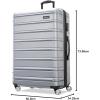imageSamsonite Omni 2 24Inch Medium Checked Hardside Luggage with 360 Spinner Wheels  Scratch Resistant Hardshell  TSA Lock  Expandable Polycarbonate Shell for Lightweight Travel  Midnight BlackArctic Silver