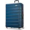 imageSamsonite Omni 2 24Inch Medium Checked Hardside Luggage with 360 Spinner Wheels  Scratch Resistant Hardshell  TSA Lock  Expandable Polycarbonate Shell for Lightweight Travel  Midnight BlackLagoon Blue
