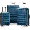 imageSamsonite Omni 2 24Inch Medium Checked Hardside Luggage with 360 Spinner Wheels  Scratch Resistant Hardshell  TSA Lock  Expandable Polycarbonate Shell for Lightweight Travel  Midnight BlackLagoon Blue