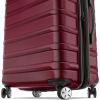 imageSamsonite Omni 2 24Inch Medium Checked Hardside Luggage with 360 Spinner Wheels  Scratch Resistant Hardshell  TSA Lock  Expandable Polycarbonate Shell for Lightweight Travel  Midnight BlackNatural Merlot