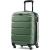 imageSamsonite Omni PC Hardside Expandable Luggage with Spinner Wheels Black CarryOn 20InchArmy Green