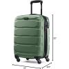 imageSamsonite Omni PC Hardside Expandable Luggage with Spinner Wheels Black CarryOn 20InchArmy Green