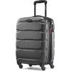 imageSamsonite Omni PC Hardside Expandable Luggage with Spinner Wheels Black CarryOn 20InchBlack