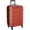 imageSamsonite Omni PC Hardside Expandable Luggage with Spinner Wheels Black CarryOn 20InchBurnt Orange