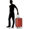 imageSamsonite Omni PC Hardside Expandable Luggage with Spinner Wheels Black CarryOn 20InchBurnt Orange