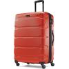 imageSamsonite Omni PC Hardside Expandable Luggage with Spinner Wheels Black CarryOn 20InchBurnt Orange