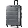 imageSamsonite Omni PC Hardside Expandable Luggage with Spinner Wheels Black CarryOn 20InchCharcoal