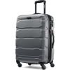 imageSamsonite Omni PC Hardside Expandable Luggage with Spinner Wheels Black CarryOn 20InchCharcoal