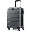 imageSamsonite Omni PC Hardside Expandable Luggage with Spinner Wheels Black CarryOn 20InchCharcoal