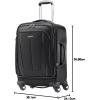 imageSamsonite Omni PC Hardside Expandable Luggage with Spinner Wheels Black CarryOn 20InchCharcoal