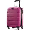 imageSamsonite Omni PC Hardside Expandable Luggage with Spinner Wheels Black CarryOn 20InchRadiant Pink