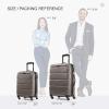 imageSamsonite Omni PC Hardside Expandable Luggage with Spinner Wheels Black CarryOn 20InchSilver