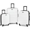 imageSamsonite Omni PC Hardside Expandable Luggage with Spinner Wheels Black CarryOn 20InchWhite