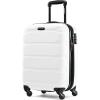 imageSamsonite Omni PC Hardside Expandable Luggage with Spinner Wheels Black CarryOn 20InchWhite