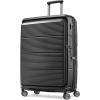 imageSamsonite Paralux Global CarryOn Luggage  Innovative Design  Quick Access Front Pocket  Dual Suspension Wheel Technology  TSA Lock  Expandable  Includes Removable Packing Cubes  OliveBlack